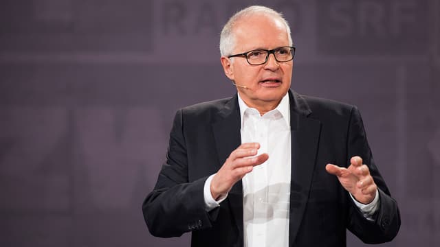 Porträtbild von SRF-Direktor Ruedi Matter. Porträtbild von SRF-Direktor Ruedi Matter.