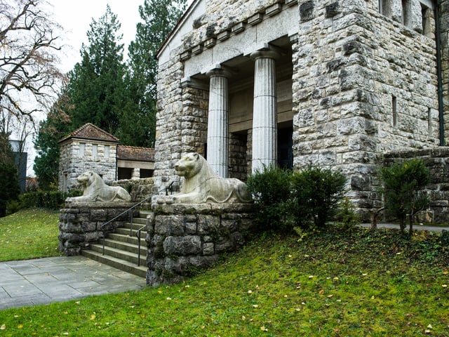 Das Krematorium in Aarau. Das Krematorium in Aarau.