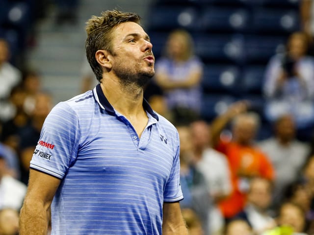 Stan Wawrinka kommt in der Day Session zum Einsatz. Stan Wawrinka kommt in der Day Session zum Einsatz.
