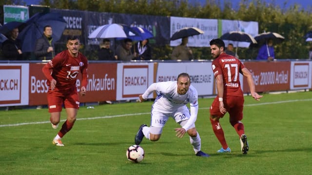 Fussballspiel des FC Rapperswil-Jona Fussballspiel des FC Rapperswil-Jona