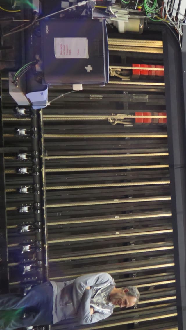 Mann hinter den Kulissen Mann hinter den Kulissen