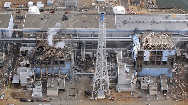 Das zerstörte Atomkraftwerk Fukushima Daiichi Das zerstörte Atomkraftwerk Fukushima Daiichi
