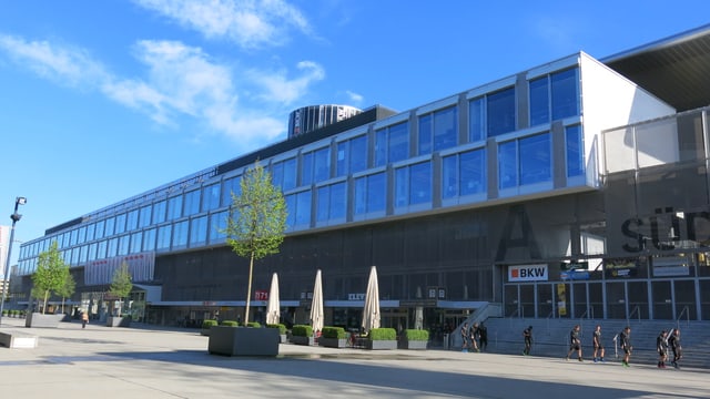 Das Stade de Suisse. Das Stade de Suisse.