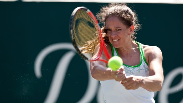 Tennis-Spielerin. Tennis-Spielerin.
