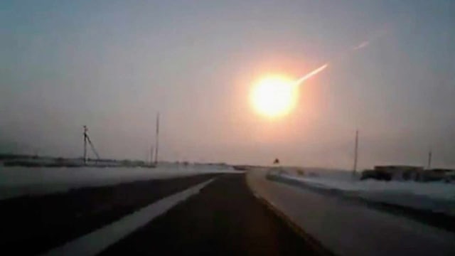 Meteorit in der Region Tscheljabinsk