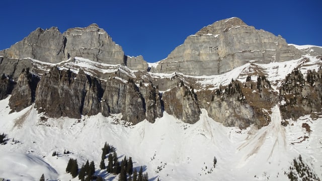 Berge mit Schnee Berge mit Schnee