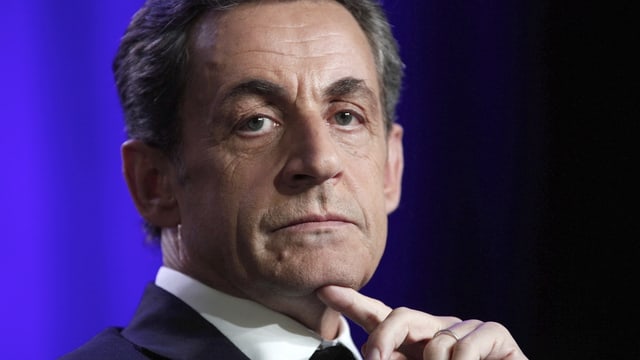Porträt von Nicolas Sarkozy. Porträt von Nicolas Sarkozy.