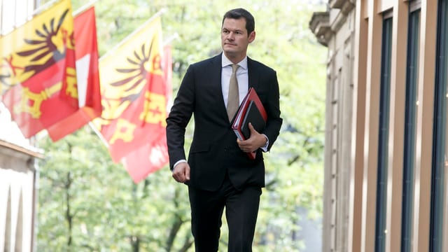 Der Genfer Regierungsrat Pierre Maudet. Der Genfer Regierungsrat Pierre Maudet.