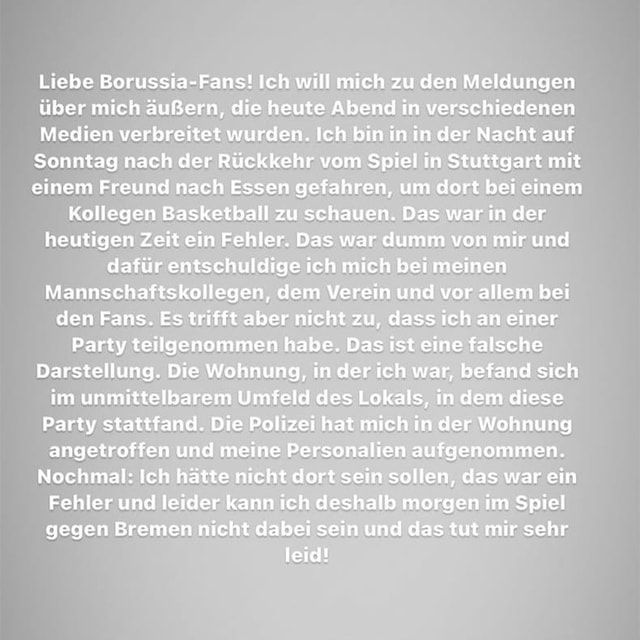 Embolos Statement in schriftlicher Form. Embolos Statement in schriftlicher Form.