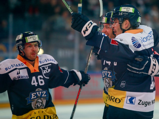 Rapahel Diaz (rechts) und seine Mitspieler. Rapahel Diaz (rechts) und seine Mitspieler.