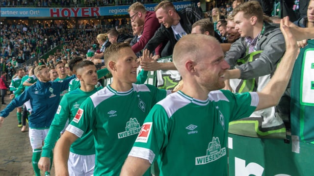 Bremen feiert Heimsieg gegen Wolfsburg (ARD/Felix Gerhardt)