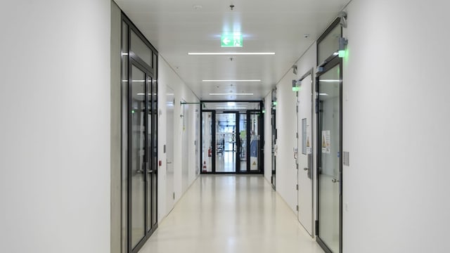 Das Labor innerhalb von Sitem-Insel, dem Schweizer Zentrum für Translationale Medizin. Das Labor innerhalb von Sitem-Insel, dem Schweizer Zentrum für Translationale Medizin.