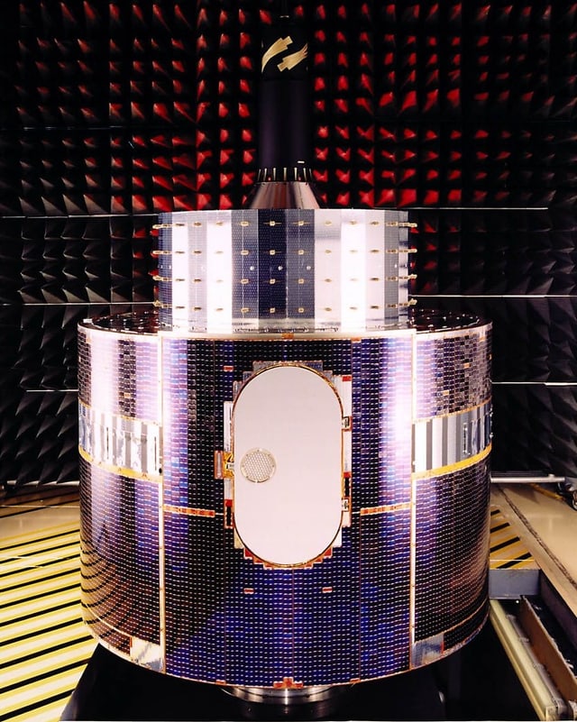 Bild vom Satelliten. Bild vom Satelliten.