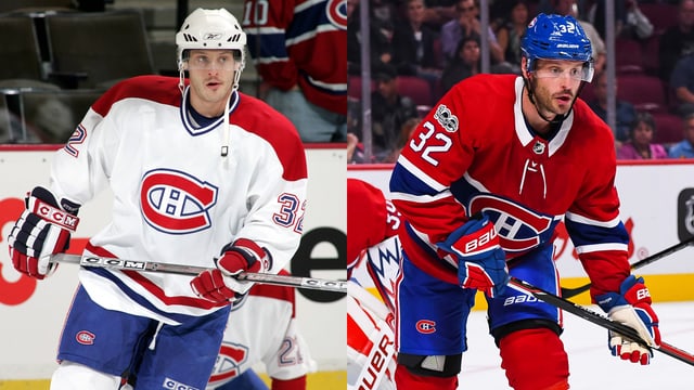Mark Streit im Dress der Canadiens. Mark Streit im Dress der Canadiens.