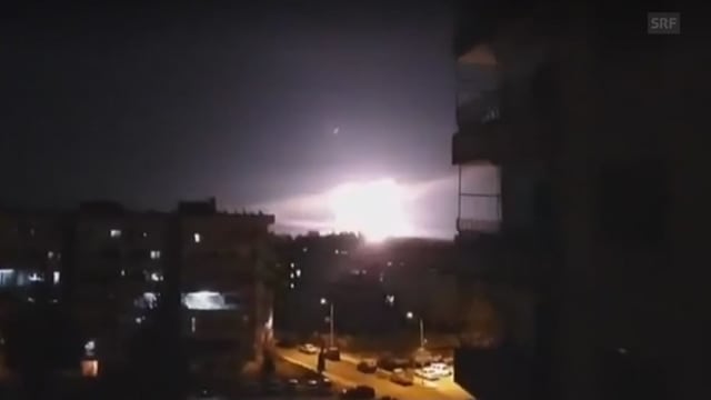 Aus Syrien soll eine iranische Rakete auf Israel abgefeuert worden sein