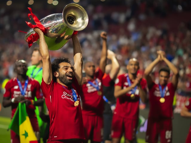 Mohamed Salah und der FC Liverpool gewannen 2019 die Champions League. Mohamed Salah und der FC Liverpool gewannen 2019 die Champions League.