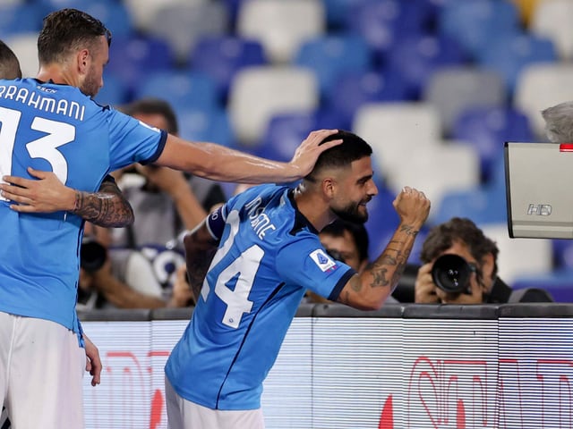 Napolis Lorenzo Insigne. Napolis Lorenzo Insigne.