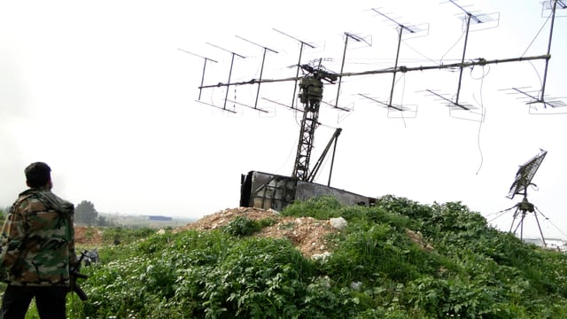 Funkantenne im Syrienkonflikt. Funkantenne im Syrienkonflikt.