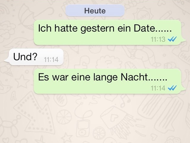 Für lange texte ihn whatsapp süße An meinen