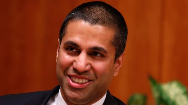 Der FCC-Vorsitzende Ajit Pai Der FCC-Vorsitzende Ajit Pai
