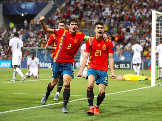 Die spanische U21 steht erneut im EM-Final. Die spanische U21 steht erneut im EM-Final.
