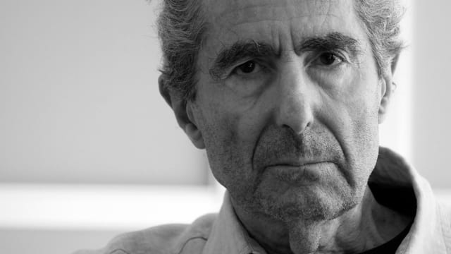 Porträt von Philip Roth. Porträt von Philip Roth.
