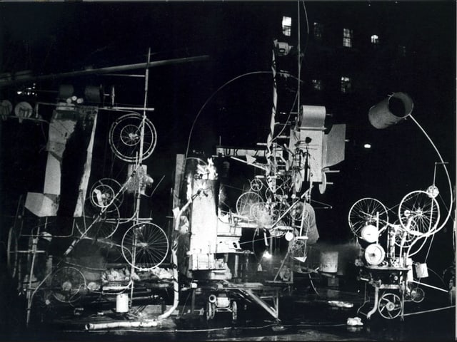 Jean Tinguelys noch intakte «Homage to New York» Jean Tinguelys noch intakte «Homage to New York»