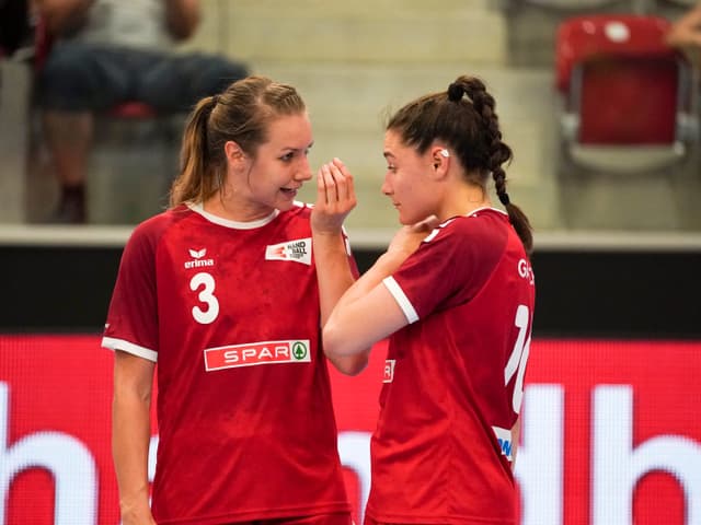 Kerstin Kündig und Daphne Gautschi. Kerstin Kündig und Daphne Gautschi.