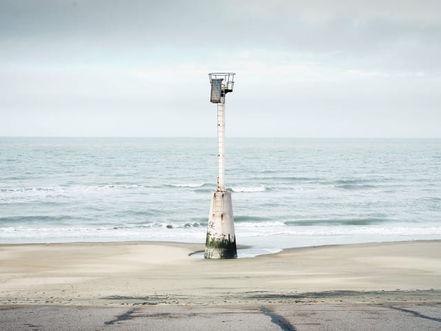 Wachturm an der Nordsee. Wachturm an der Nordsee.