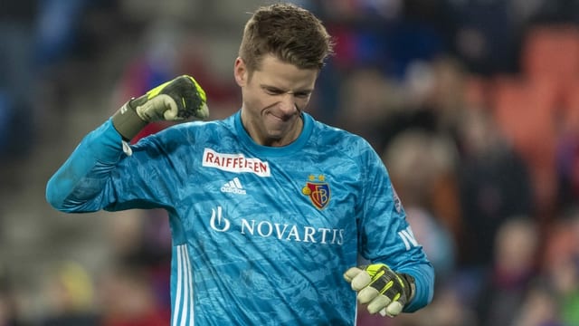 FCB-Goalie Jonas Omlin. FCB-Goalie Jonas Omlin.