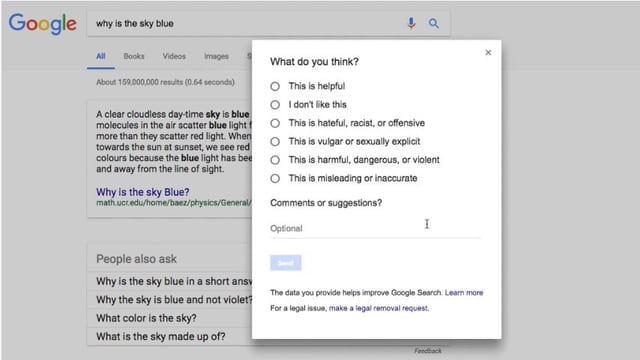 Google verbessert seine Suchanfragen. Google verbessert seine Suchanfragen.