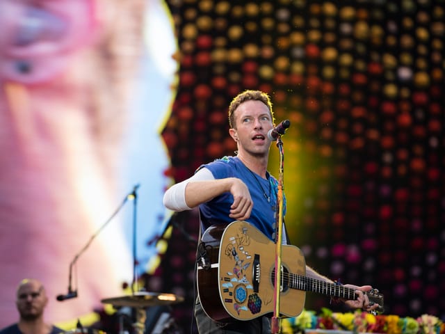 Coldplay live aus dem Letzigrund.