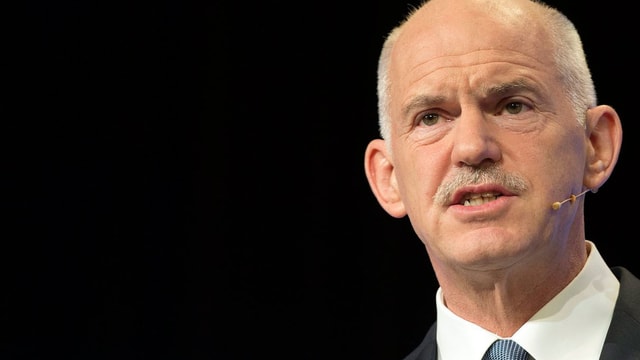 Ex-Regierungschef Giorgos Papandreou. Ex-Regierungschef Giorgos Papandreou.