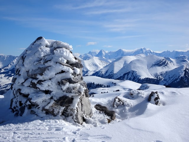 Bergpanorama.