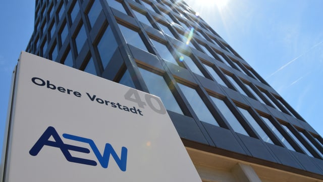 Hochhaus der AEW. Hochhaus der AEW.