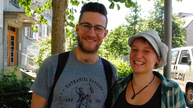 Daniel Reusser und Laura Würslin. Daniel Reusser und Laura Würslin.