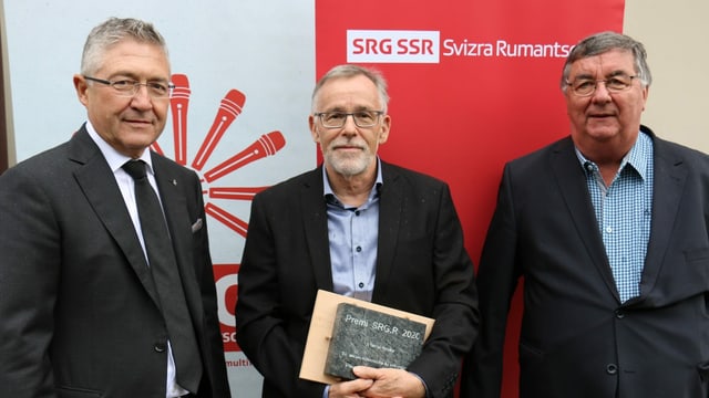 Vincent Augustin, Tarcisi Hendry, undrà cun il Premi SRG.R 2020 ed Ursus Brunold Vincent Augustin, Tarcisi Hendry, undrà cun il Premi SRG.R 2020 ed Ursus Brunold