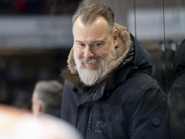 Rikard Grönborg von den ZSC Lions. Rikard Grönborg von den ZSC Lions.