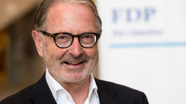 Hermann Hess während der Wahlfeier in Frauenfeld im Oktober 2015. Porträt. Hermann Hess während der Wahlfeier in Frauenfeld im Oktober 2015. Porträt.