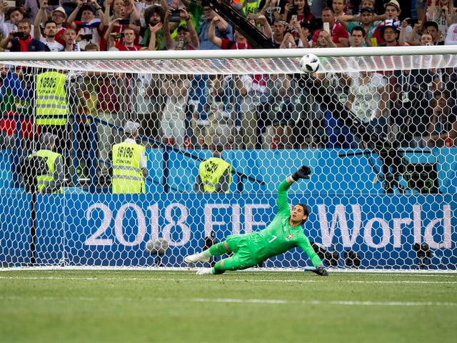 Yann Sommer gegen Costa Rica. Yann Sommer gegen Costa Rica.