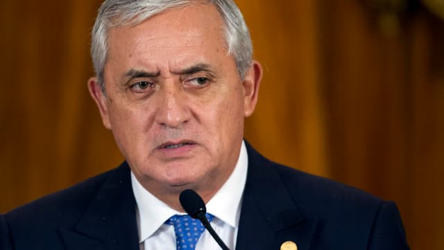 Guatemalas Präsident Otto Pérez. Guatemalas Präsident Otto Pérez.