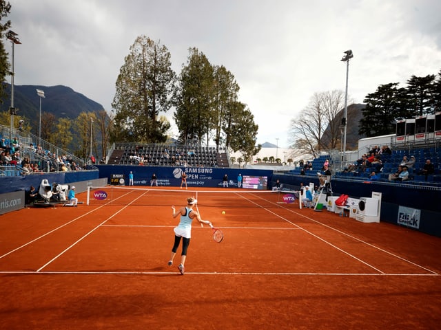 Die WTA gastiert nicht mehr in Lugano. Die WTA gastiert nicht mehr in Lugano.