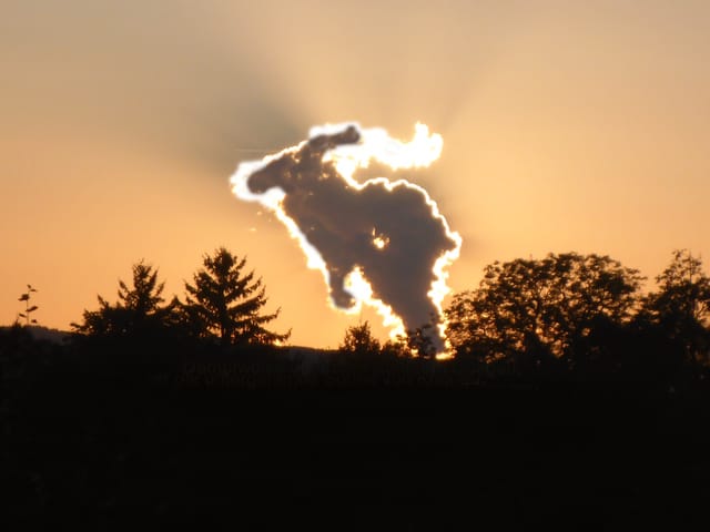 Hasenförmige Wolke