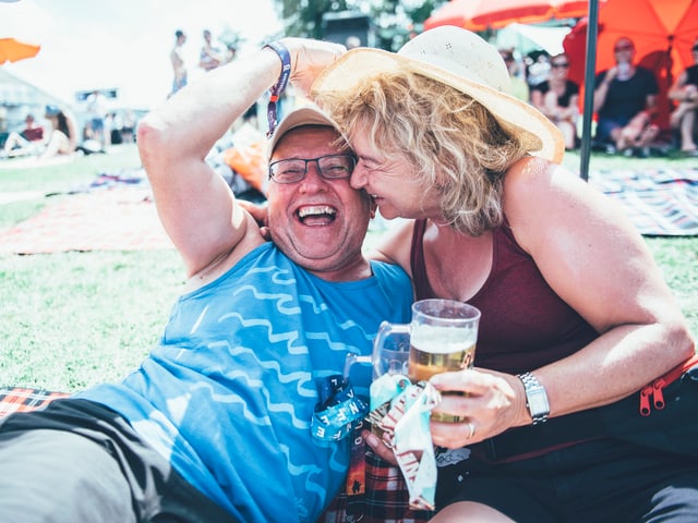 Festivalbesucher Festivalbesucher