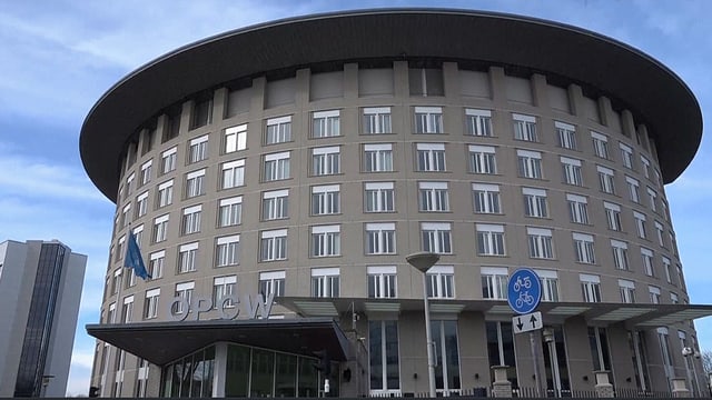 Gebäude der OPCW. Gebäude der OPCW.