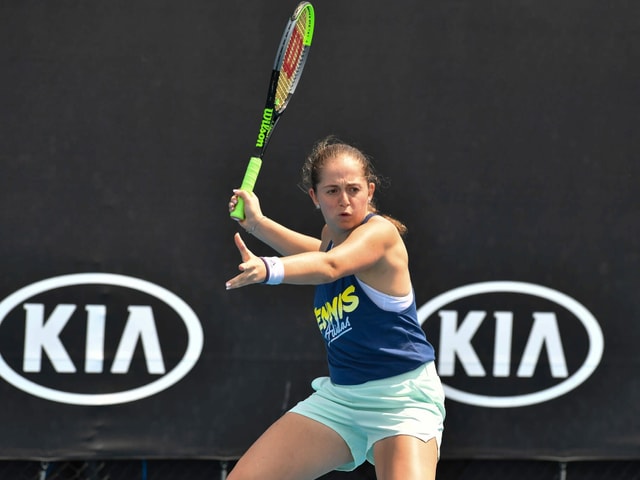 Jelena Ostapenko. Jelena Ostapenko.