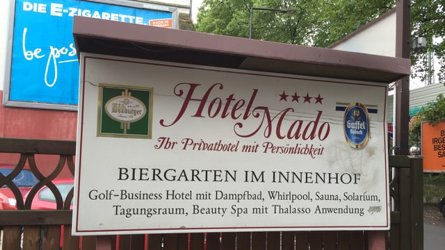 Hotel «Mado» in Köln. Hotel «Mado» in Köln.