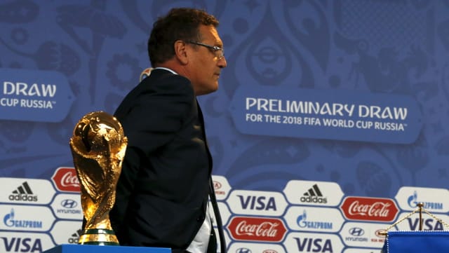 Ex Fifa-Generalsekretär Jérôme Valcke. Ex Fifa-Generalsekretär Jérôme Valcke.
