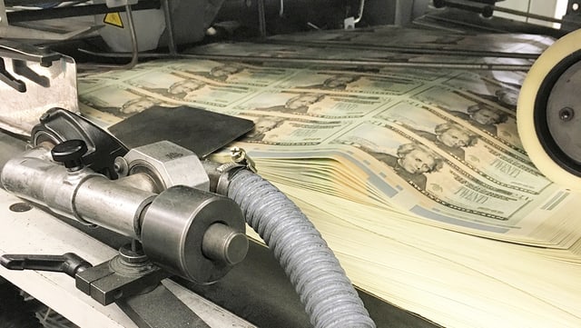 Dollar-Druckmaschine Dollar-Druckmaschine