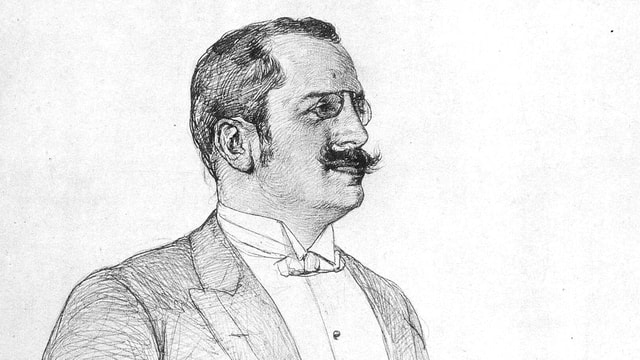 Zeichnung von Albert Ballin. Zeichnung von Albert Ballin.